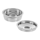 Photo Gallery hemobllo 2 pezzi filtro caffè riutilizzabile in acciaio inox coppetta dosatrice per macchine da caffè semiautomatiche accessorio sostitutivo per portafiltro espresso Photo Gallery hemobllo 2 pezzi filtro caffè riutilizzabile in acciaio inox coppetta dosatrice per macchine da caffè semiautomatiche accessorio sostitutivo per portafiltro espresso