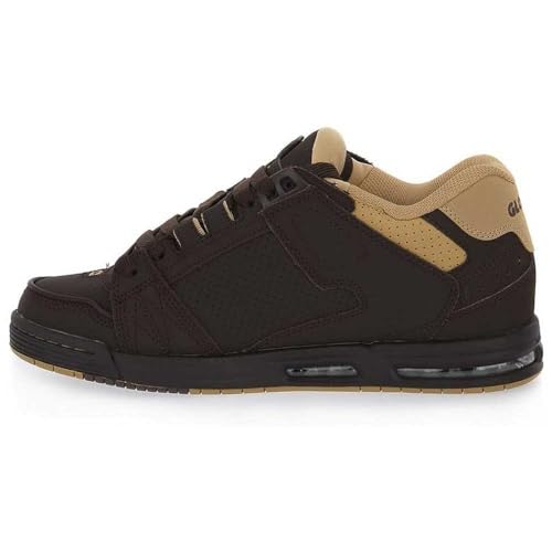 Image of Globe Sabre Skateboard Shoes, Curry Oak Dark, 45 EU / UK 10