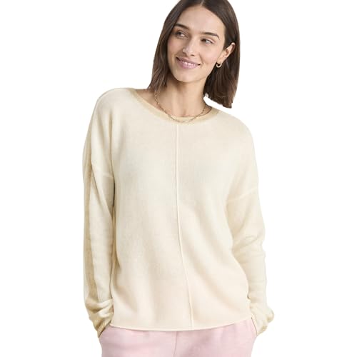 vineyard vines Women's Seaspun Cashmere Colorblock Crewneck Sweater