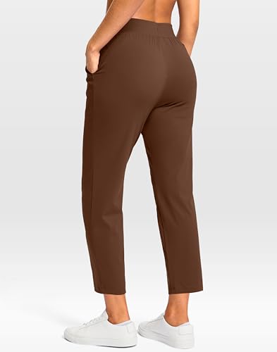 Image of G Gradual Petite Pants for Women 24 inch /26 inch Ankle Pants with 2 Pockets