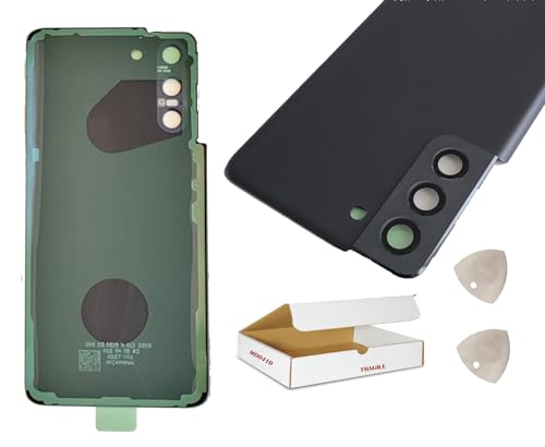 MD0410 Replacement Compatible with Samsung Galaxy S21 5G SM-G991 - Rear Back Glass Door Housing Cover and Opening Tool (Gray)