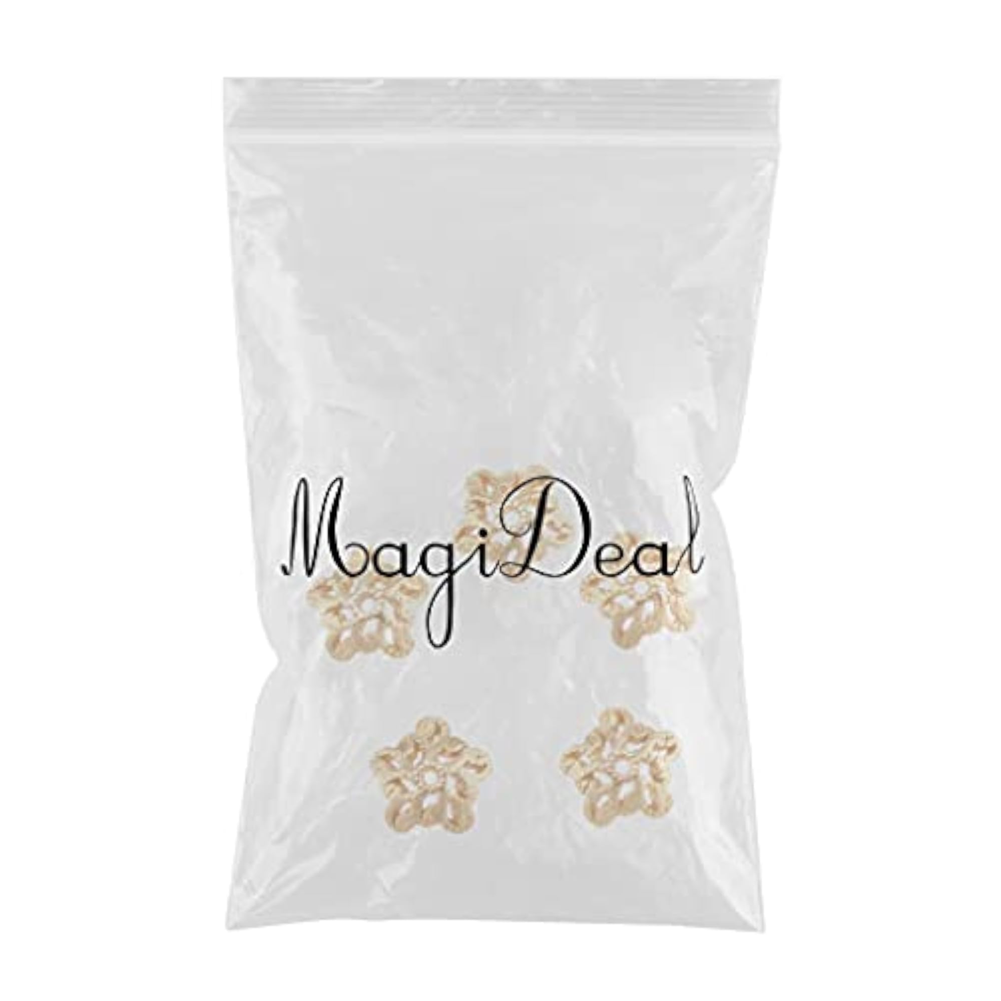 5Pcs Antique Flower Cap 925 Sterling Loose Beads End Cap