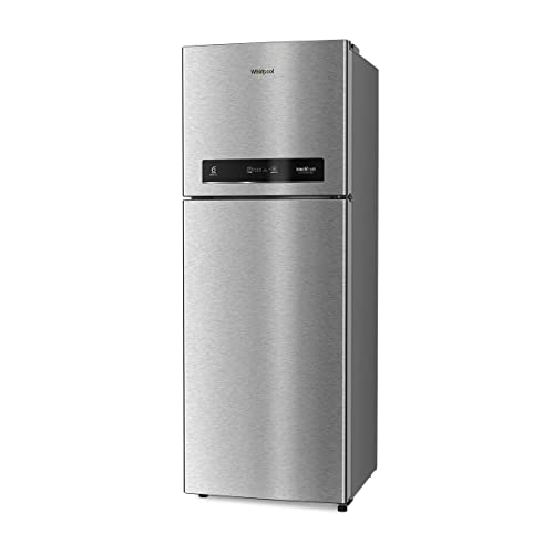 Image of Whirlpool 340 L 3 Star IntelliFresh Convertible Inverter Frost Free Double Door Refrigerator Appliance (IF INV CNV 355, 3s, Alpha Steel, Convertible)