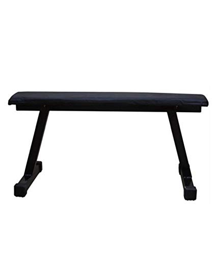 Spanco Heavy Duty Flat Foldable Weightlifting Bench (370 kg Holding ...