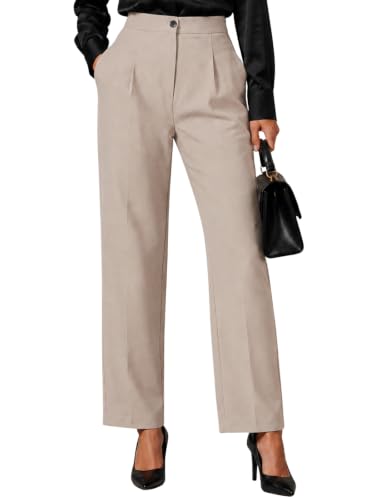 Image of Leriya Fashion Formal Pants for Women Office Wear |Trousers for Women - Straight Pants for Woman Formal Pant for Woman, Stretch Lycra Workwear Trousers