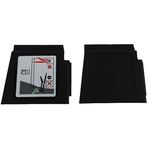 Lot de 2 couvercles de pôle de batterie, cache pôle positif, numéro OE 5Q0971813A, capuchon de protection pour pôle de batterie, compatible avec VW, compatible avec Audi