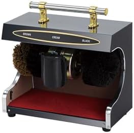 Automatic Electric Shoe Polisher - Dual Brush Shoe Shine Machine for Home & Office Cleaning, Effortless Shoe Care, Fast Shine, Shoe Types