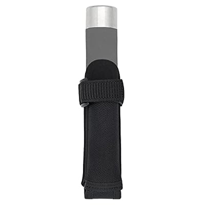 Universal Baton Holder 21-26 Expandable/Telescopic Baton Holster for Duty Belt MOLLE Vest 1.2 Flashlight Nylon Pouch Carry Case Sheath Tactical Tool Carrier Police LE Security Officer