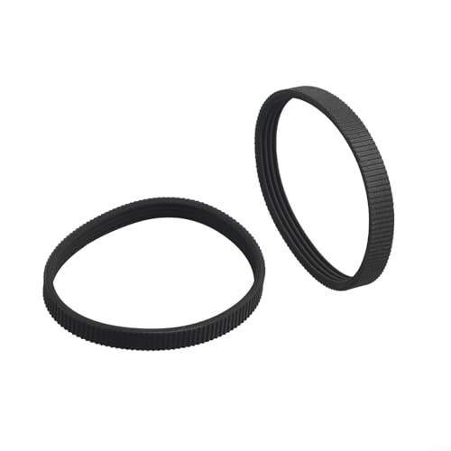 2pcs Rubber Planer V‑Drive Belt 225069‑5 for 1911B Electric Planers, Double Cog Design Reduces Heat, BLACKs Rubber Construction for Smooth POWERs