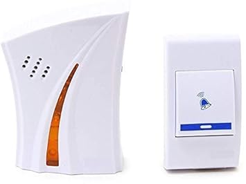 ANKH Musical Sound Cordless Doorbell, Wireless Remote Control Door Calling Bell 150 Meters Long (Multi Design)