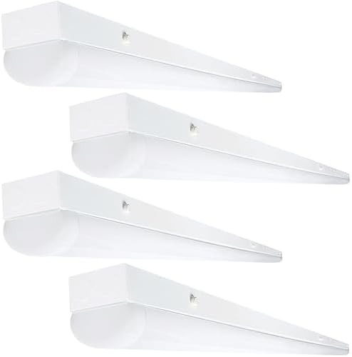 8FT LED Shop Light Fixtures, Commercial 8&rsquo; LED Strip Lights 80/70...