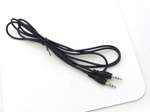 Cable de audio estéreo Jack 3.5mm macho a macho 1.5 m miniatura 1