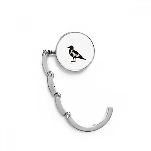 Cintre porte pliable sac de bureau robuste motif animal