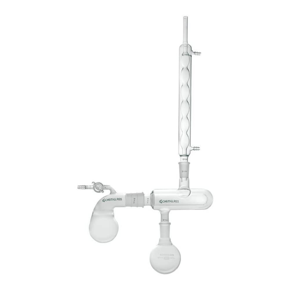 Chemglass CG-1289-03 Series CG-1289 Desiccant Flask for Complete Abderhalden Drying Apparatus, 34/45 Joint