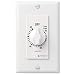 Intermatic FD60MWC 60-Minute Spring-Wound In-Wall Countdown Timer Switch for Auto-Off control of Fans and Lights, White