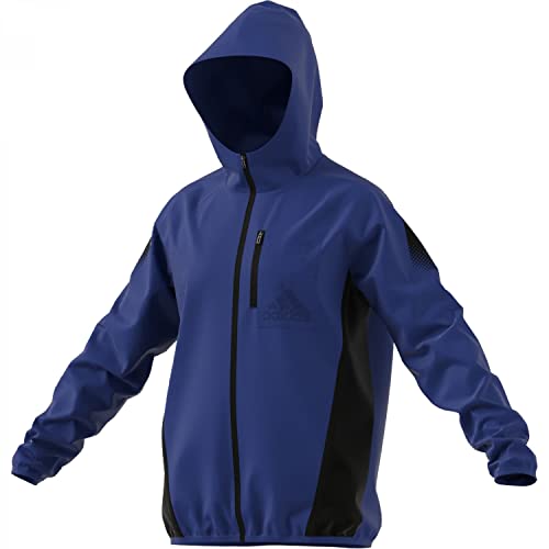 Coupe-vent Adidas H28804 bleu royal veste homme S légère et imperméable