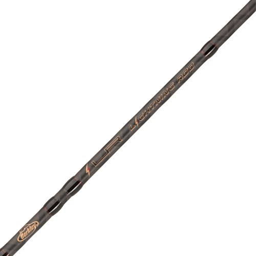 Berkley 8’ Lightning Rod Trout Rod, Two Piece Trout Rod, 2-6lb Line Rating, Ultra Light Rod Power, Moderate Action, 1/32-1/4 oz. Lure Rating by Berkley - Image 3