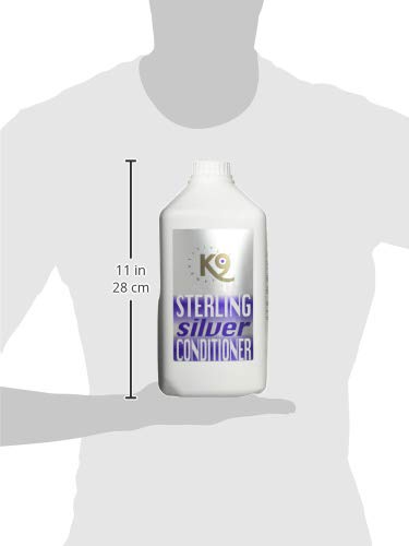 K9 Apres-shampooing per Cane Sterling Silver 2,7 L...