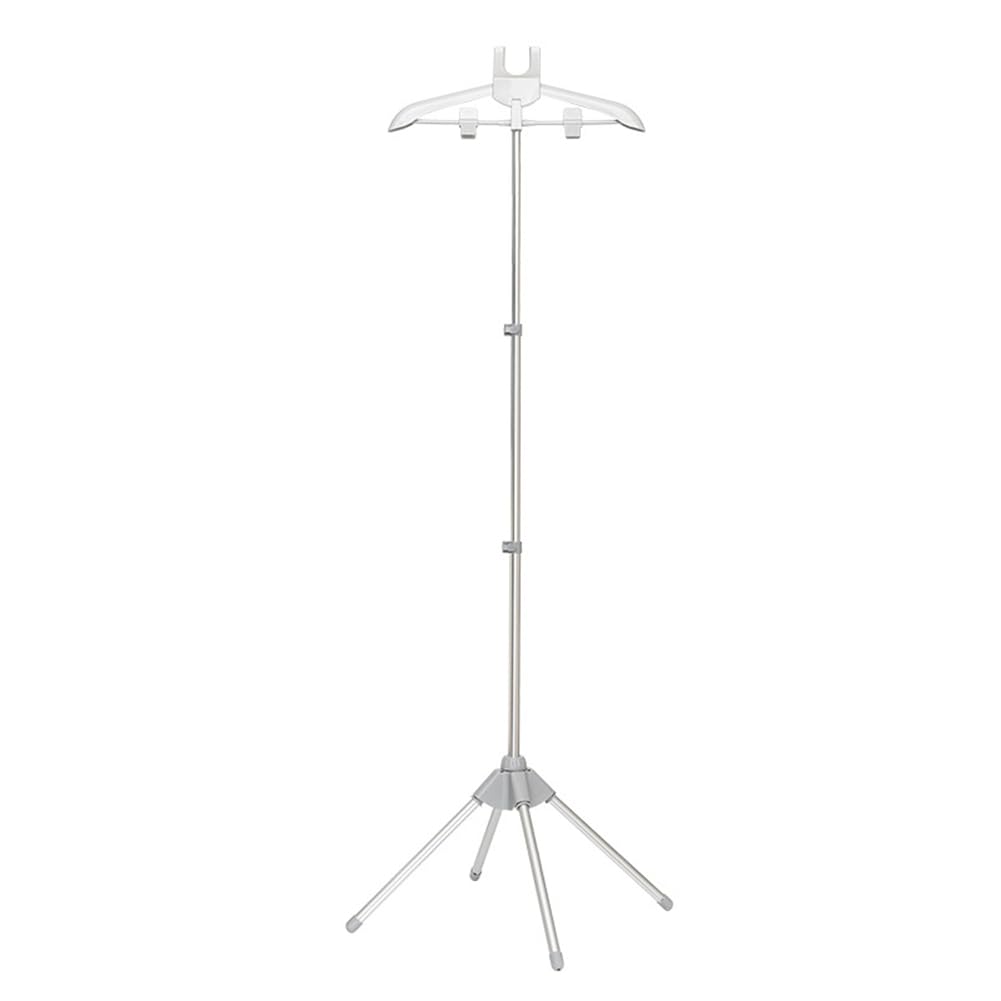 MOLERRI Display Stand Clothes Hanger Garment Foldable Tripod Steamer Rack Cloths Iron Hanging Stand Clothing Drying Rack