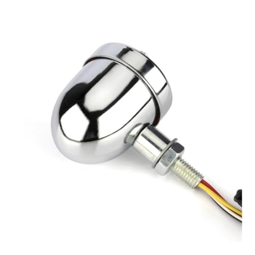 Clignotant LED moto ambre 12V 10mm feu indicateur de direction pour custom - 6