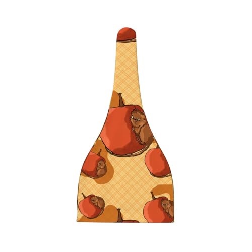 Baby Beanie Cute Little Hamster Knotted Hat - Soft, Warm, Comfortable, Headwear for Newborns, 0-6 Months Black2