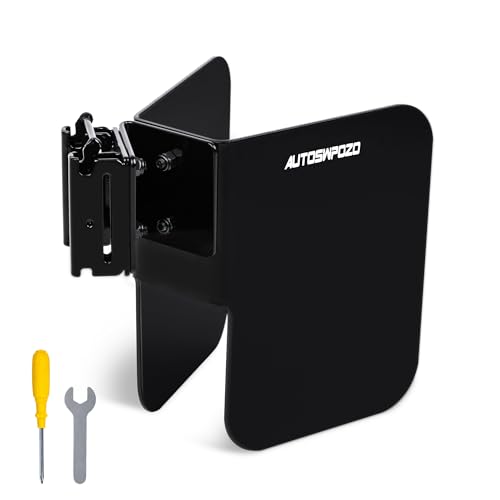 AUTOSwpozo Motorcycle E-Track Wheel Chock, Fits 6" Tires
