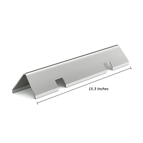 Wemeikit 7635 67045 Upgraded 15.3-Inch Flavorizer Bars For Weber Spirit Ii E-210 S-210 E-220, Spirit 200 Series E/S 210 220 Grill (W/Front-Control), Stainless Steel Flavor Bars, Set Of 3 Replacement #TOP2