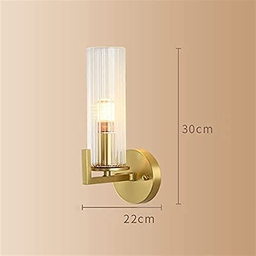 Apliques de pared de cobre para pasillo y balcón con luz acogedora 6