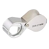 lupa cuentahilos con luz mexico  Microscopio LED Mini 60X joyería Lupa Iluminada Lentes Aumentos Luz UV A Pilas Monóculo