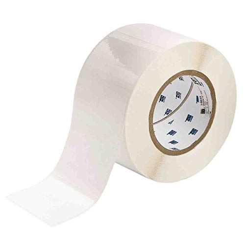 Etiquetas para impresora de papel reposicionable Brady mate para identificar sin residuos