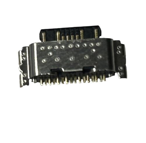 zhxchzhi Conector de porta de carregamento OEM compatível com Xiaomi Poco M6 Pro 4G / Redmi Note 13 Pro 4G peças 5 peças