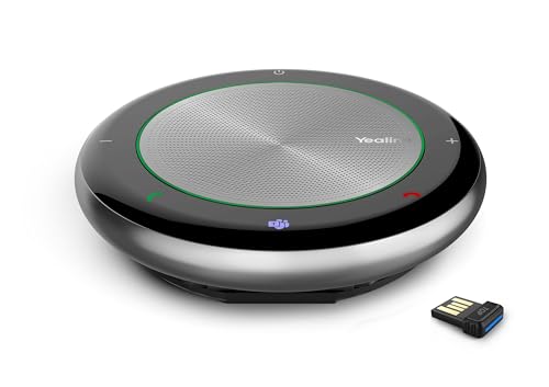 Yealink CP700 with BT50 Dongle Portable USB/Bluetooth Speakerphones for PersonalUse,Huddle Rooms,On-The-Go