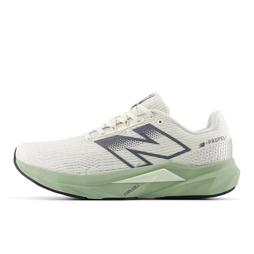 New Balance New Balance Men's FuelCell Propel V5 Running Shoe, Permafrost/Garter Snake/Black, 10.5 W