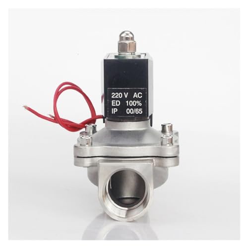 Vanne d'eau électrique en acier inoxydable G1/2 DN15 durable - 6