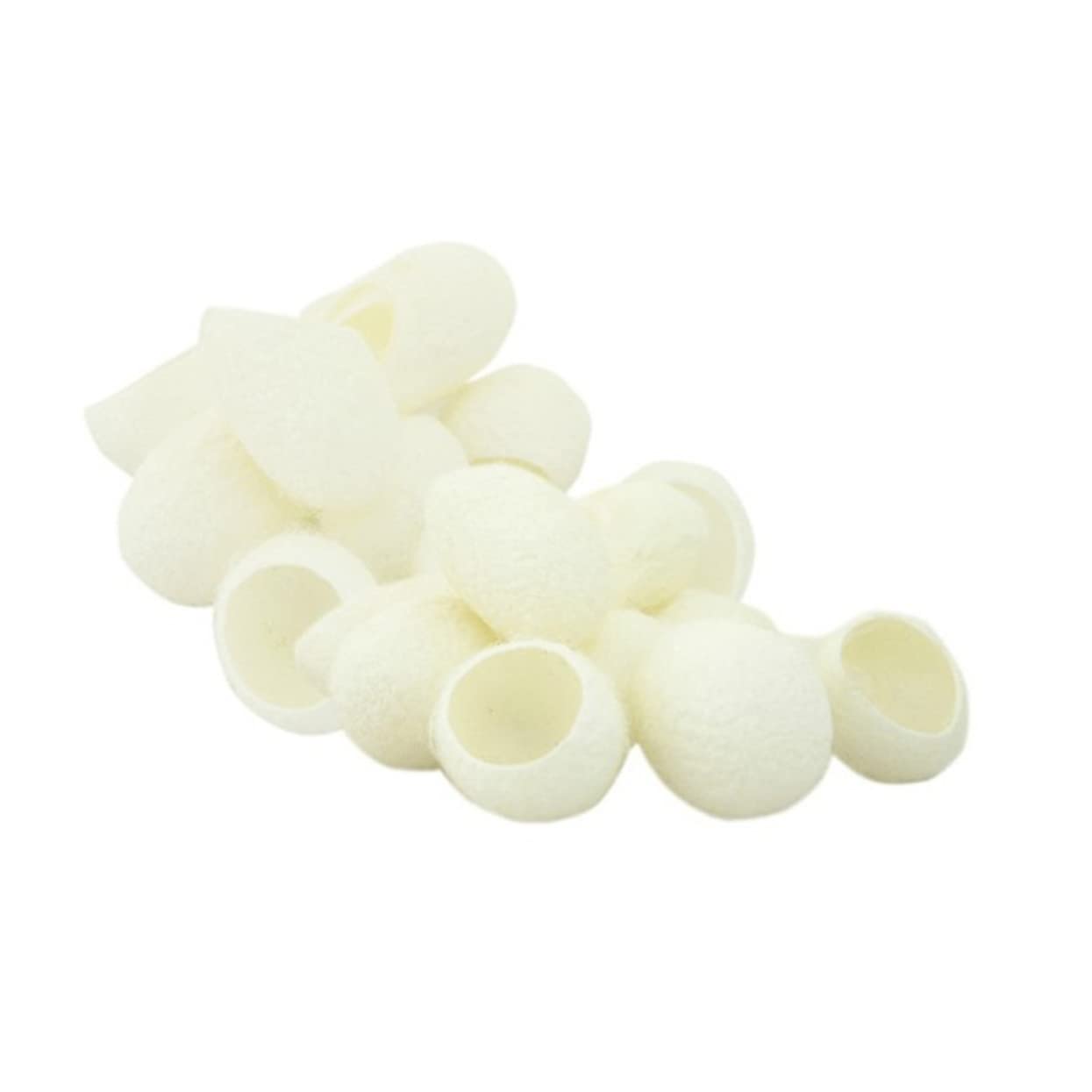 3 Sets Gesichtsreinigung Gesichtspeeling Peeling Naturseide Schönheitspflege Reinigung Seide Mitesser Entfernung 200 Stück * 3