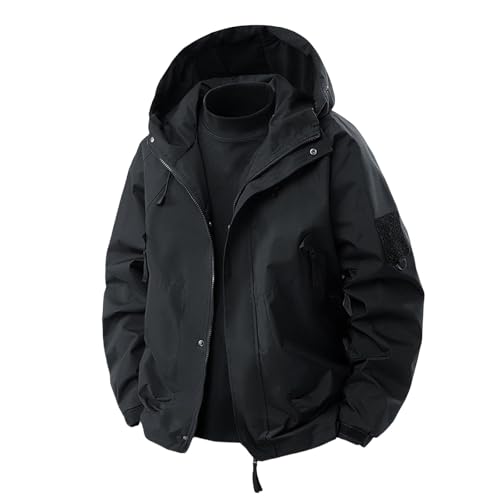 Chaqueta de senderismo para mujer transpirable e impermeable con capucha 4