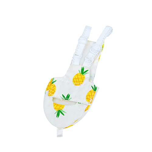 Amosfun 2 Pçs Capas De Gaiola De Pássaro Fralda De Pássaro Animal De Estimação Traje De Vôo Conure T