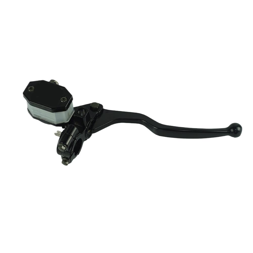 EMZswzWPT Motorcycle Front Right Brake Master Cylinder Lever Reservoir 22mm 7/8 Inch Compatible with GN125 GS125