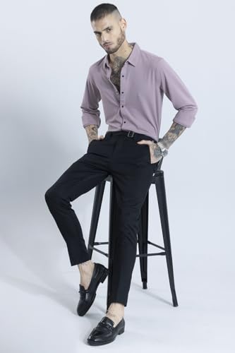 Image of SNITCH Lavender Solid Shirt