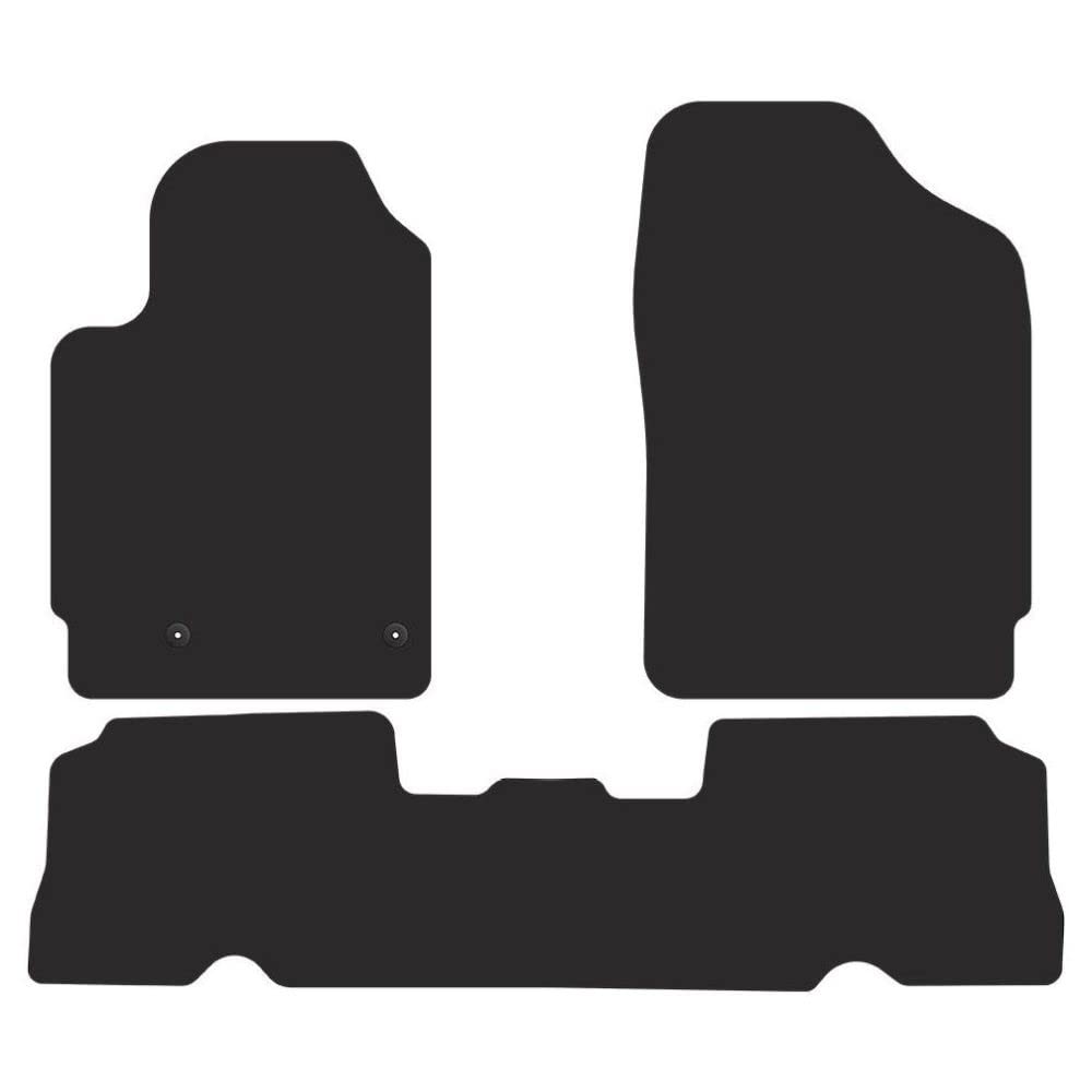 M MOTOS Rubberen Vloermatten – Op Maat Voor Citroën Berlingo I (1996-2010) – Antislip, All-weather, 3 Cm Hoge Randen