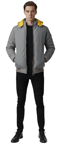 Image of Quark Export Quality Reversible Puffer Jacket in GLD Material best for Winterwear /Hiking /Biking /Camping /Mountaineering /Racing /Climbing /Tracking(Control Temperature up to 3 Degree Celsius.)(3C)
