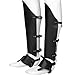 APLVFFZH Medieval Greaves Boots Shoes Cover for Knight Costume Accessory, Black, 45cmx22cm