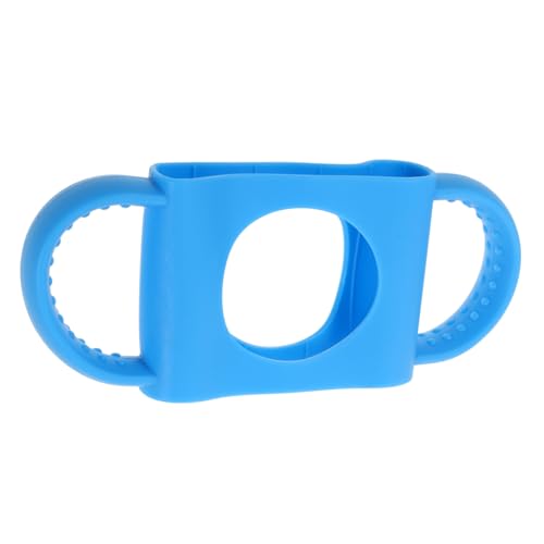 Kisangel Protector De Biberones Portabebés Mangas De Biberón Asas De Botella Pinza Para Biberón Soporte De Biberón Para Que El Bebé Sostenga Porta Biberones Sky-blue Gel De Sílice