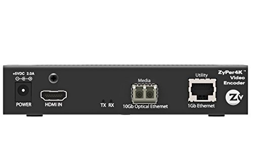 ZeeVee Z4KENCF1 ZyPer4K Encoder Transmitter for Fiber Cables