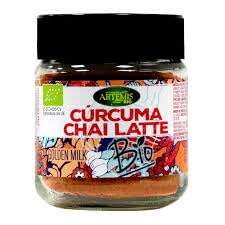 Cúrcuma Chai Latte BIO 2x60g Mezcla de Especias Ayurvédicas Vegana Sin Gluten