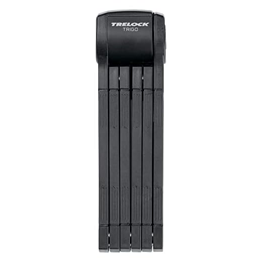TRELOCK FS 380 TRIGO Fahrradschloss Faltschloss 85 cm Schwarz Art.-Nr. 8005316