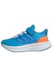 adidas Unisex-Kids Ultrarun 5 Elastic Lace, Lucid Aquamarine/White/Lucid Ray Blue, 13