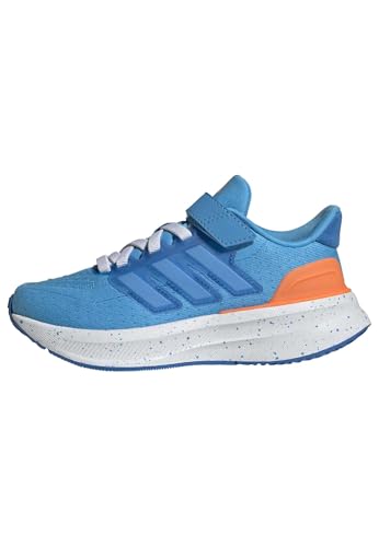 adidas Unisex-Kids Ultrarun 5 Elastic Lace, Lucid Aquamarine/White/Lucid Ray Blue, 2