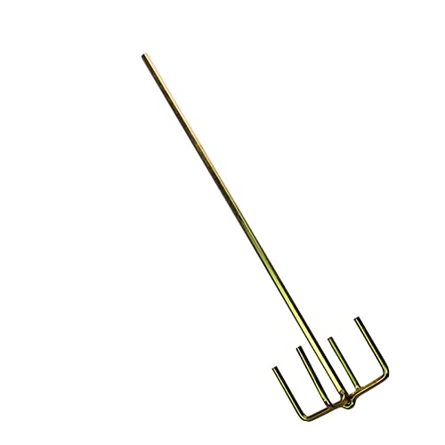 Cement Mixer Paint Mixing Rod Drill Attachment Sturdy Long Tools Stirring Mixing Paddle for Grout Crafting Paint Concrete Liquids Mud Mixing, Hexagon Handle A