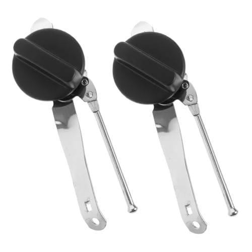 Cabilock 2 Piezas Abrelatas y Abrebotellas Compacto de Acero Inoxidable de Portátil para Abrir Latas y Botellas con Diseño Duradero y Fácil de Limpiar para Uso Cocina